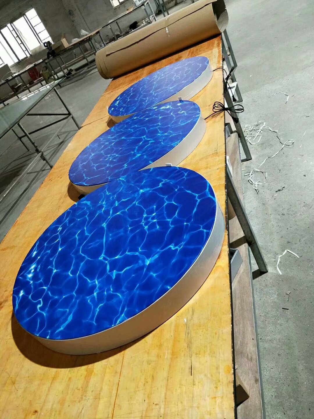 异形卡布软膜灯箱